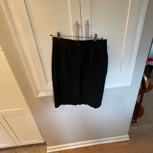 Vintage 90s Anne Klein black pencil skirt - Picture 7 of 8